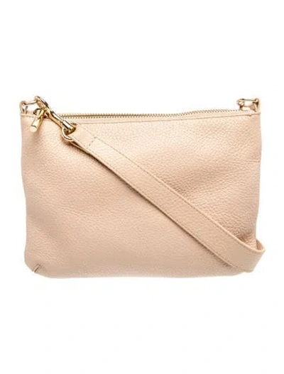Pre-owned Cuyana Leather Crossbody Bag In Brown