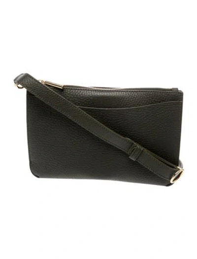 Pre-owned Cuyana Leather Crossbody Bag In Gray