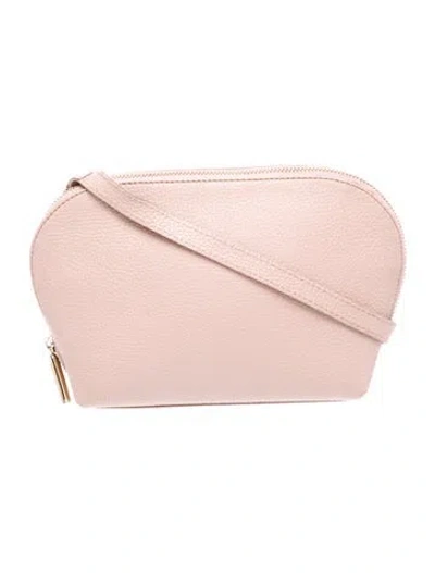 Pre-owned Cuyana Leather Crossbody Bag In Neutral