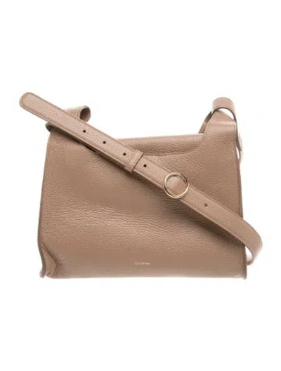 Pre-owned Cuyana Leather Crossbody Bag In Neutral