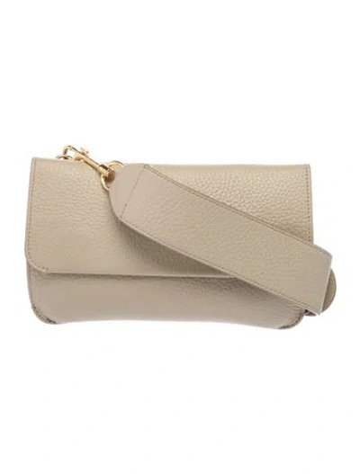 Pre-owned Cuyana Leather Crossbody Bag In Neutral