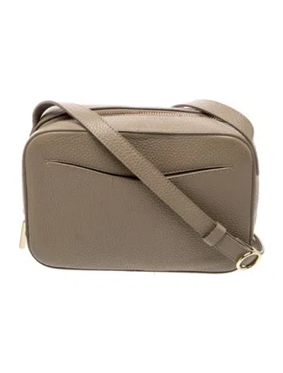 Pre-owned Cuyana Leather Crossbody Bag In Neutral