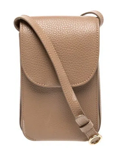 Pre-owned Cuyana Leather Crossbody Bag In Neutral