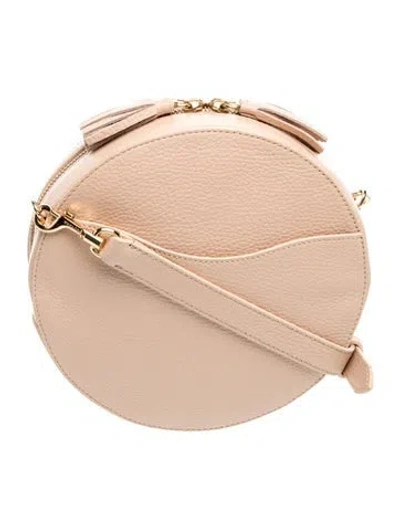 Pre-owned Cuyana Leather Crossbody Bag In Neutral