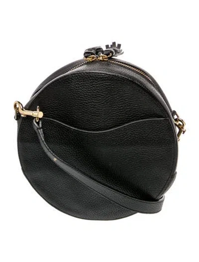 Pre-owned Cuyana Leather Evening Bag In Black