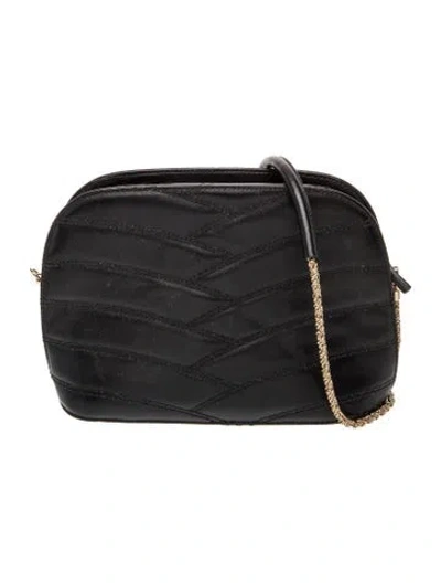 Pre-owned Cuyana Leather Evening Bag In Black