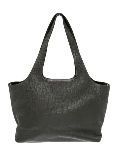 Pre-owned Cuyana Leather Hobo In Green