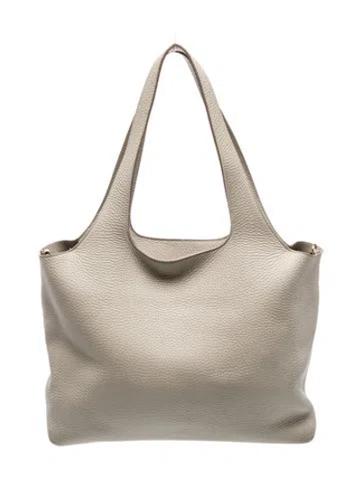 Pre-owned Cuyana Leather Hobo In Neutral