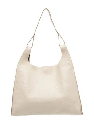 Pre-owned Cuyana Leather Hobo In Neutrals