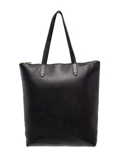 Pre-owned Cuyana Leather Shoulder Bag In Black