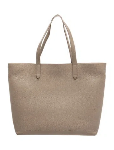 Pre-owned Cuyana Leather Shoulder Bag In Brown