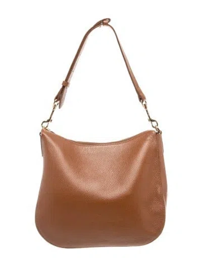 Pre-owned Cuyana Leather Shoulder Bag In Brown