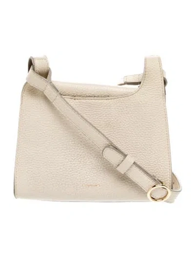 Pre-owned Cuyana Leather Shoulder Bag In Neutral