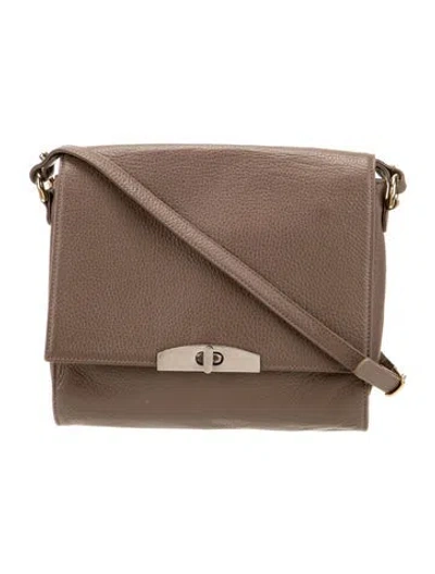 Pre-owned Cuyana Leather Shoulder Bag In Neutral