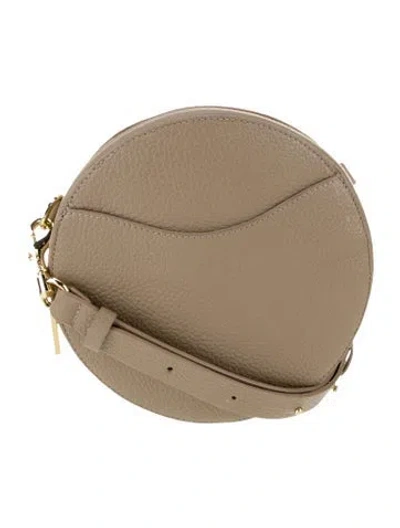 Pre-owned Cuyana Leather Shoulder Bag In Neutral