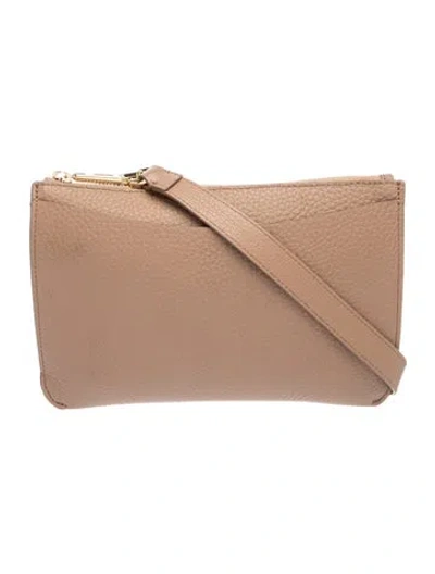 Pre-owned Cuyana Leather Shoulder Bag In Neutrals