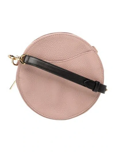 Pre-owned Cuyana Leather Shoulder Bag In Pink
