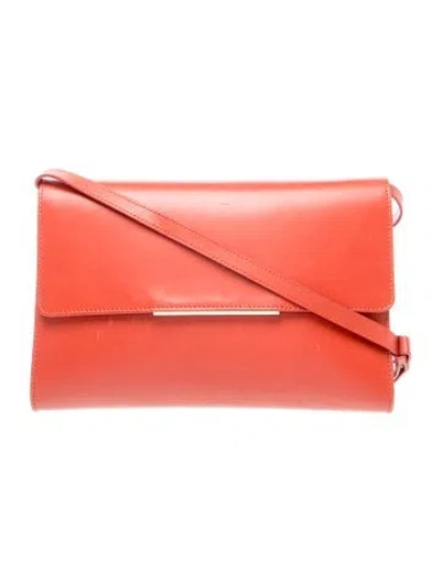 Pre-owned Cuyana Leather Shoulder Bag In Red