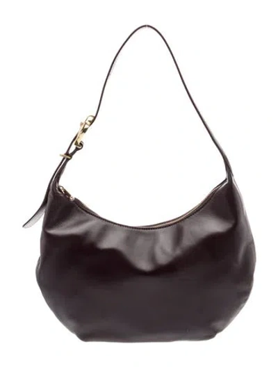Pre-owned Cuyana Leather Shoulder Bag W/ Tags In Brown