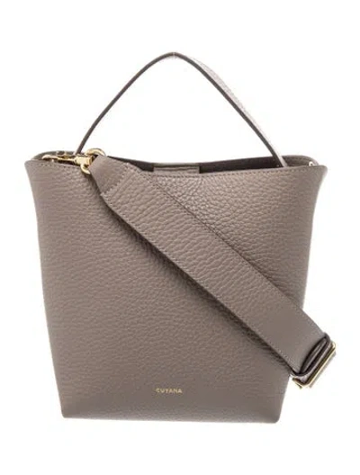 Pre-owned Cuyana Leather Top Handle Bag In Neutral