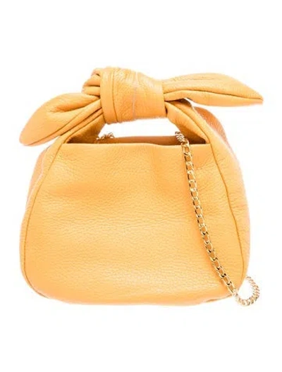 Pre-owned Cuyana Leather Top Handle Bag W/ Tags In Orange