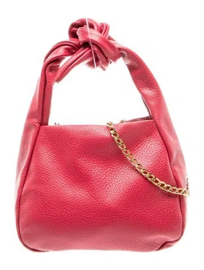 Pre-owned Cuyana Leather Top Handle Bag W/ Tags In Red