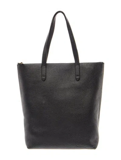 Pre-owned Cuyana Leather Tote In Black