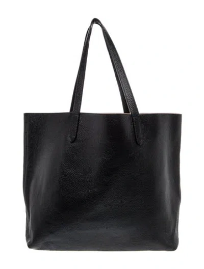 Pre-owned Cuyana Leather Tote In Black