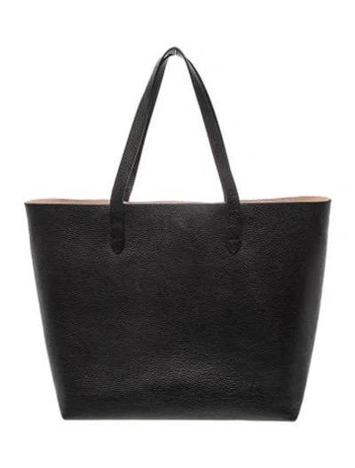 Pre-owned Cuyana Leather Tote In Black