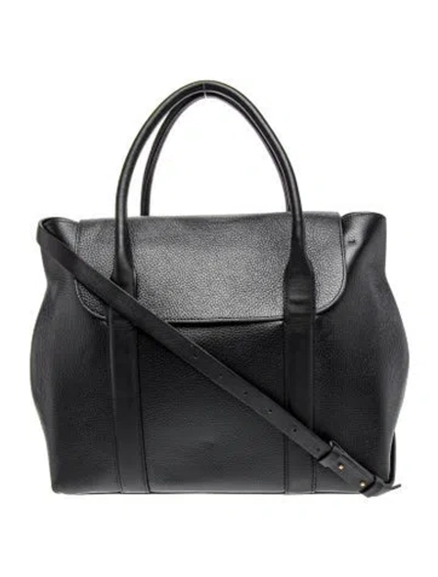 Pre-owned Cuyana Leather Tote In Black