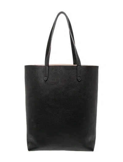 Pre-owned Cuyana Leather Tote In Black