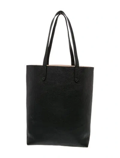 Pre-owned Cuyana Leather Tote In Black