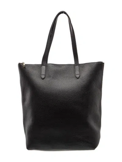 Pre-owned Cuyana Leather Tote In Black