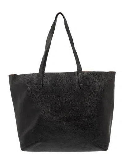 Pre-owned Cuyana Leather Tote In Black