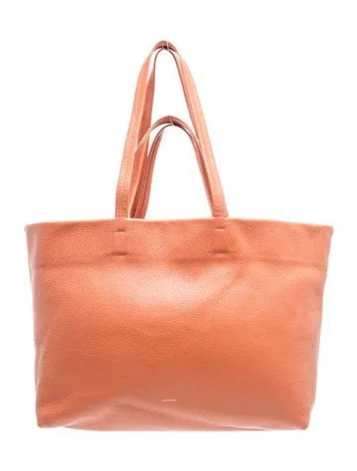 Pre-owned Cuyana Leather Tote In Brown