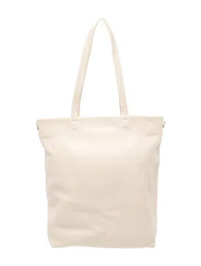 Pre-owned Cuyana Leather Tote In Brown