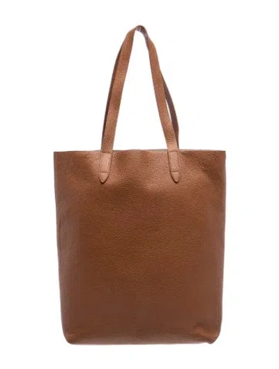 Pre-owned Cuyana Leather Tote In Brown