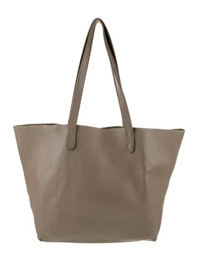 Pre-owned Cuyana Leather Tote In Neutral