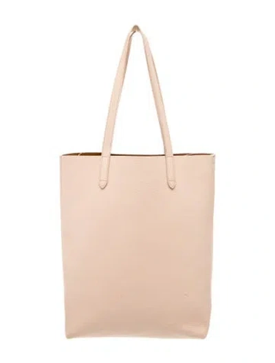 Pre-owned Cuyana Leather Tote In Neutral