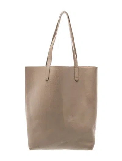 Pre-owned Cuyana Leather Tote In Neutral