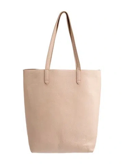 Pre-owned Cuyana Leather Tote In Neutral
