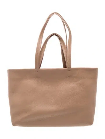 Pre-owned Cuyana Leather Tote In Neutral