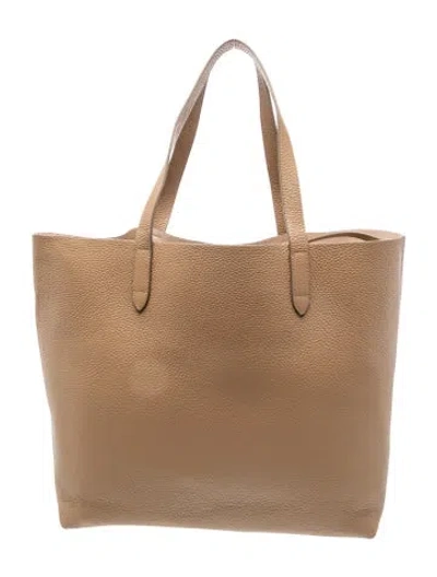 Pre-owned Cuyana Leather Tote In Neutral