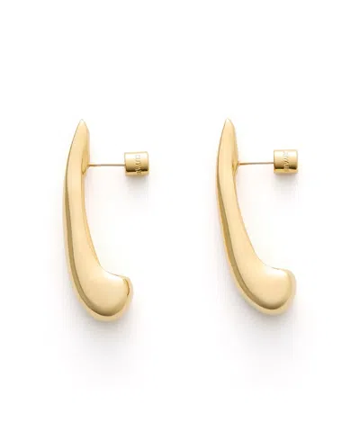 Cuyana Long Lluvia Earrings In Gold