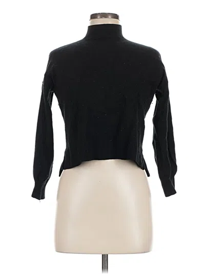 Pre-owned Cuyana Long Sleeve Turtleneck In Black
