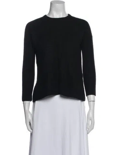 Pre-owned Cuyana Merino Wool Crew Neck Sweater In Blue