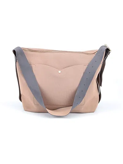 Pre-owned Cuyana Messenger In Brown