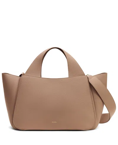 Cuyana Mila Satchel In Brown