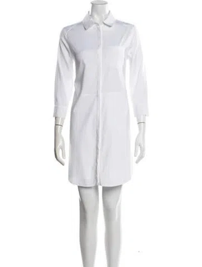 Pre-owned Cuyana Mini Dress In White