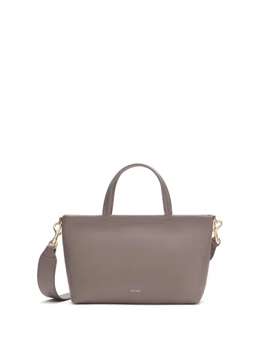 Cuyana Mini Easy Zipper Tote In Purple